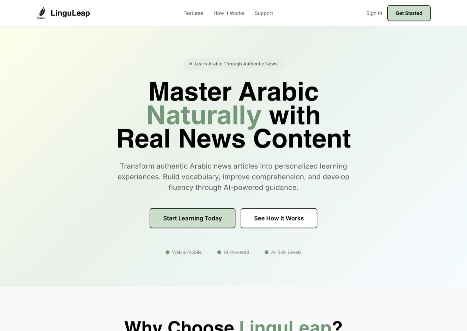 LinguaLeap screenshot